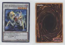 Ally of Justice Catastor (UR) 1st Ed. YuGiOh Duel Devastator #DUDE-EN007 e6j - Image 3