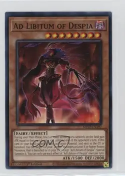 Ad Libitum of Despia 1st Ed. YuGiOh Tin the Pharaoh's Gods #MP22-EN192 1at2 - Image 1