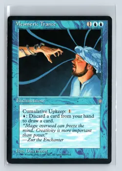 MESMERIC TRANCE - MTG Magic the Gathering Card - Ice Age - Rare - Image 1