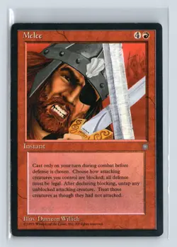 MELEE - MTG Magic the Gathering Card - Ice Age - Uncommon - Image 1