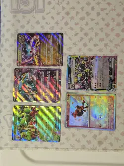 Pokemon TCG Korean Prismatic Evolution Ex/Pokeball Reverse Card Lot (5 Cards) NM - Image 1