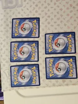 Pokemon TCG Korean Prismatic Evolution Ex/Pokeball Reverse Card Lot (5 Cards) NM - Image 2