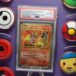 PSA 10 - Charizard - Pokemon Card - s8a-P 001/025 Japanese - 25th Anniversary - Image 1