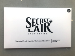 Mtg Magic Card Secret Lair Art Frank Frazetta Second Exhibition FOIL ENG Sealed - Image 1