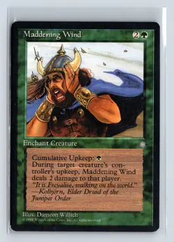 MADDENING WIND - MTG Magic the Gathering Card - Ice Age - Uncommon - Image 1