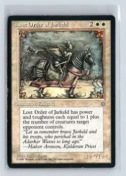 LOST ORDER OF JARKELD - MTG Magic the Gathering Card - Ice Age - Rare - Image 1