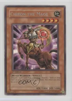 Chiron the Mage 1st Ed. YuGiOh Flaming Eternity #FET-EN021 2005 12kb - Image 1