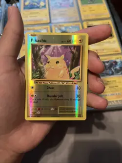 Pikachu Card HOLOGRAPHIC 2016 35/108 LV. 12 60HP - Image 1