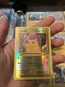 Pikachu Card HOLOGRAPHIC 2016 35/108 LV. 12 60HP - Image 2