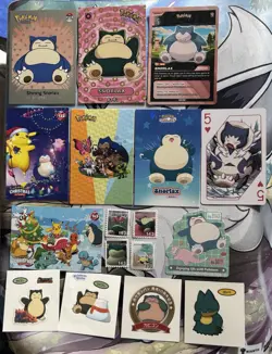 Pokemon Snorlax Peru Exclusive Non TCG Card Bundle - Image 1