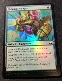 Meltstrider's Gear - Foil - EOE - MTG - EN - NM - 0198 - Image 1