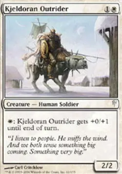 Kjeldoran Outrider - ColdSnap #12/155 MTG Magic The Gathering - Image 1