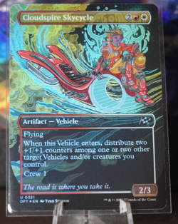 MTG - Cloudspire Skycycle #321 - Borderless - Aetherdrift - Near Mint FOIL - Image 1