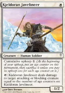 Kjeldoran Javelineer - ColdSnap #11/155 MTG Magic The Gathering - Image 1