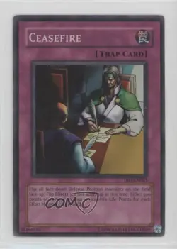Super Rare - Ceasefire YuGiOh Dark Beginning 1 #DB1-EN083 2004 12kb - Image 1