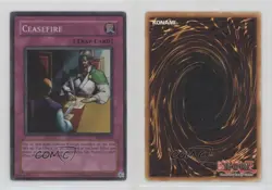 Super Rare - Ceasefire YuGiOh Dark Beginning 1 #DB1-EN083 2004 12kb - Image 3