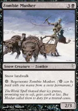 Zombie Musher - ColdSnap #75/155 MTG Magic The Gathering - Image 1