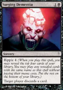 Surging Dementia - ColdSnap #72/155 MTG Magic The Gathering - Image 1