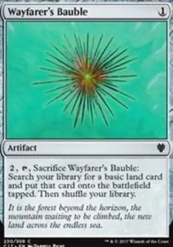 Wayfarer's Bauble - Commander 2017 #230/309 MTG Magic The Gathering - Image 1