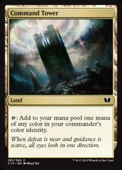 Command Tower - Commander 2015 #281/342 MTG Magic The Gathering - Image 1