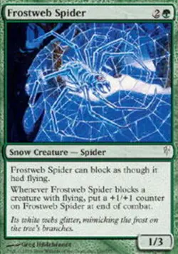 Frostweb Spider - ColdSnap #109/155 MTG Magic The Gathering - Image 1