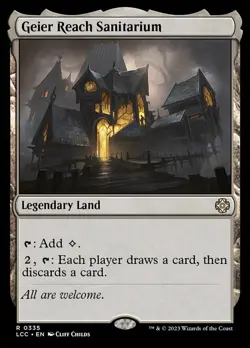 Geier Reach Sanitarium - Commander: The Lost Caverns of Ixalan #0335 MTG Magic T - Image 1
