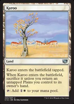 Karoo - Commander 2014 #303/337 MTG Magic The Gathering - Image 1