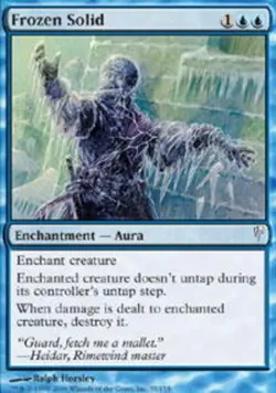 Frozen Solid - ColdSnap #35/155 MTG Magic The Gathering - Image 1