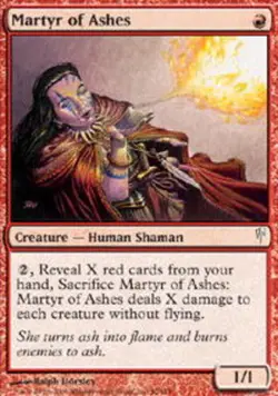 Martyr of Ashes - ColdSnap #92/155 MTG Magic The Gathering - Image 1