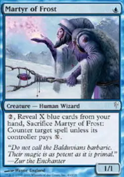 Martyr of Frost - ColdSnap #40/155 MTG Magic The Gathering - Image 1