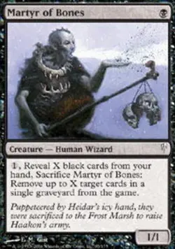 Martyr of Bones - ColdSnap #65/155 MTG Magic The Gathering - Image 1