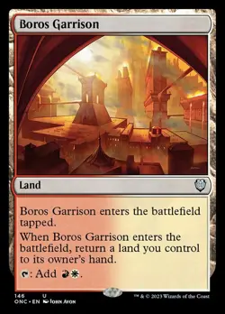 Boros Garrison - Commander: Phyrexia: All Will Be One #146 MTG Magic The Gatheri - Image 1