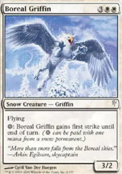 Boreal Griffin - ColdSnap #2/155 MTG Magic The Gathering - Image 1