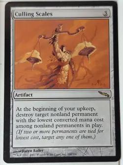 Culling Scales - Mirrodin - Magic the Gathering MTG Nice! - Image 1
