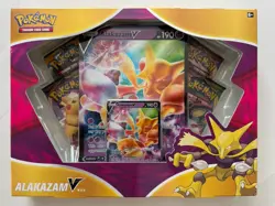 Pokemon Alakazam V Box - Factory Sealed TCG Pokemon Evolving Skies Booster 820650807480 - Image 1