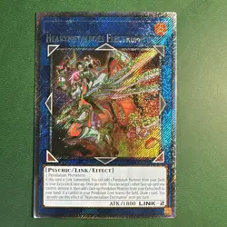 Yugioh - Heavymetalfoes Electrumite MISPRINT Platinum Secret Rare RA04-EN292 - Image 1