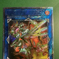 Yugioh - Heavymetalfoes Electrumite MISPRINT Platinum Secret Rare RA04-EN292 - Image 2