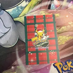 Pikachu Slowpoke Poncho Cracked Ice Hearts Holo Pokemon Database Christmas - Image 2