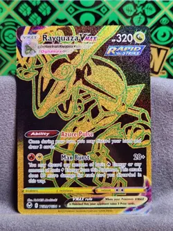 Rayquaza VMAX TG29/TG30 -Silver Tempest Trainer Gallery Holo Pokemon TCG NM - Image 1