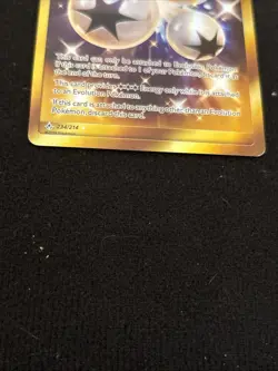 Triple Acceleration Energy 234/214 Gold Holo Secret Rare Pokemon Unbroken Bonds - Image 2
