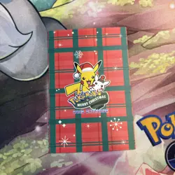 Pikachu Kangashkan Poncho Cracked Ice Hearts Holo Pokemon Database Christmas - Image 2