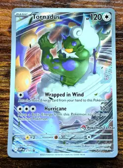 Pokemon TCG - White Flare - Tornadus 210 Full Art - POKEMON CENTER STAMPED - Image 1