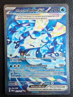 Wellspring Mask Ogerpon ex - 213/167 Twilight Masquerade (Pokemon) Illustration - Image 1