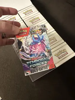 Pokemon TCG Temporal Forces Build and Battle Display Case - 10 Boxes - Image 2