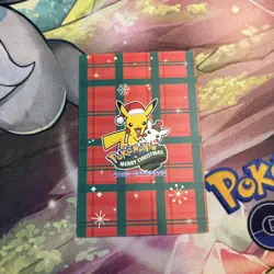 Pikachu Lugia Poncho Cracked Ice Hearts Holo Pokemon Database Christmas - Image 2