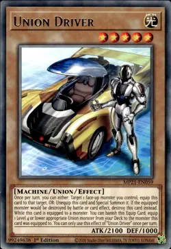 Union Driver - Rare 1st Edition MP21-EN059 - NM - YuGiOh - Image 1