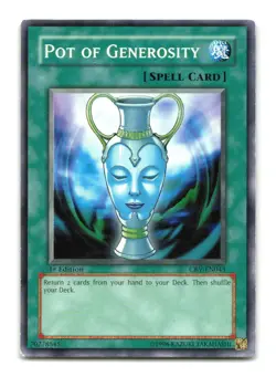Pot of Generosity - CRV-EN043 1st Edition - YuGiOh-LP - Image 1