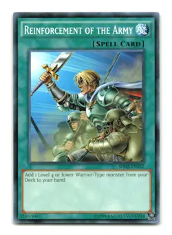 Reinforcement of the Army - SDHS-EN032 - YuGiOh-LP - Image 1