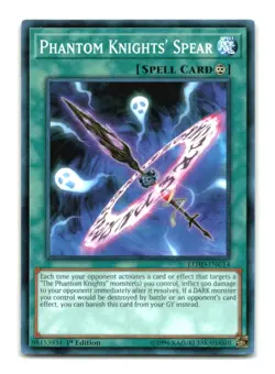 Phantom Knights' Spear - LEHD-ENC14 1st Edition - YuGiOh-LP - Image 1