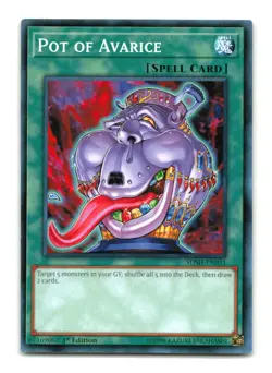 Pot of Avarice - SDSH-EN031 1st Edition - YuGiOh-LP - Image 1